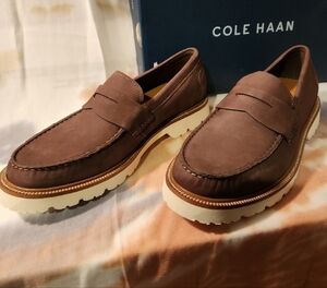 Cole Haan Men's Penny Loafer Size 9 Chocolate Truffle